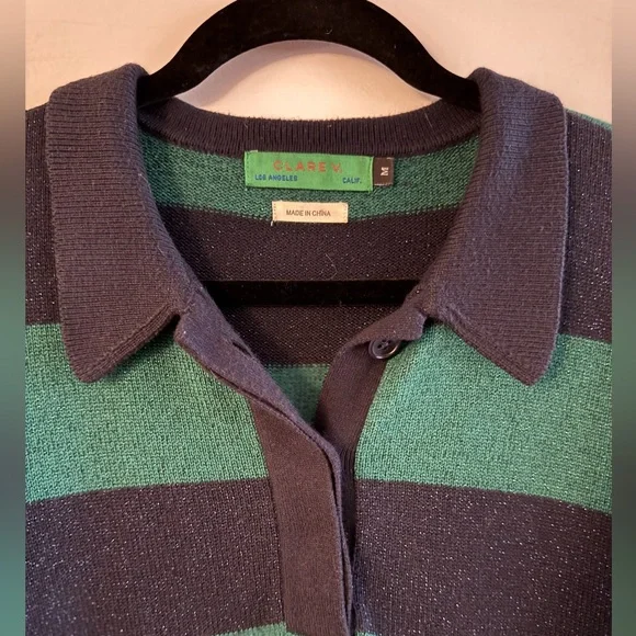 Clare V. Heloise Polo Sweater - Picture 6 of 7